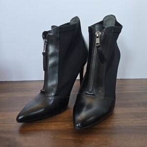 Charles By Charles David Black Heeled Boots